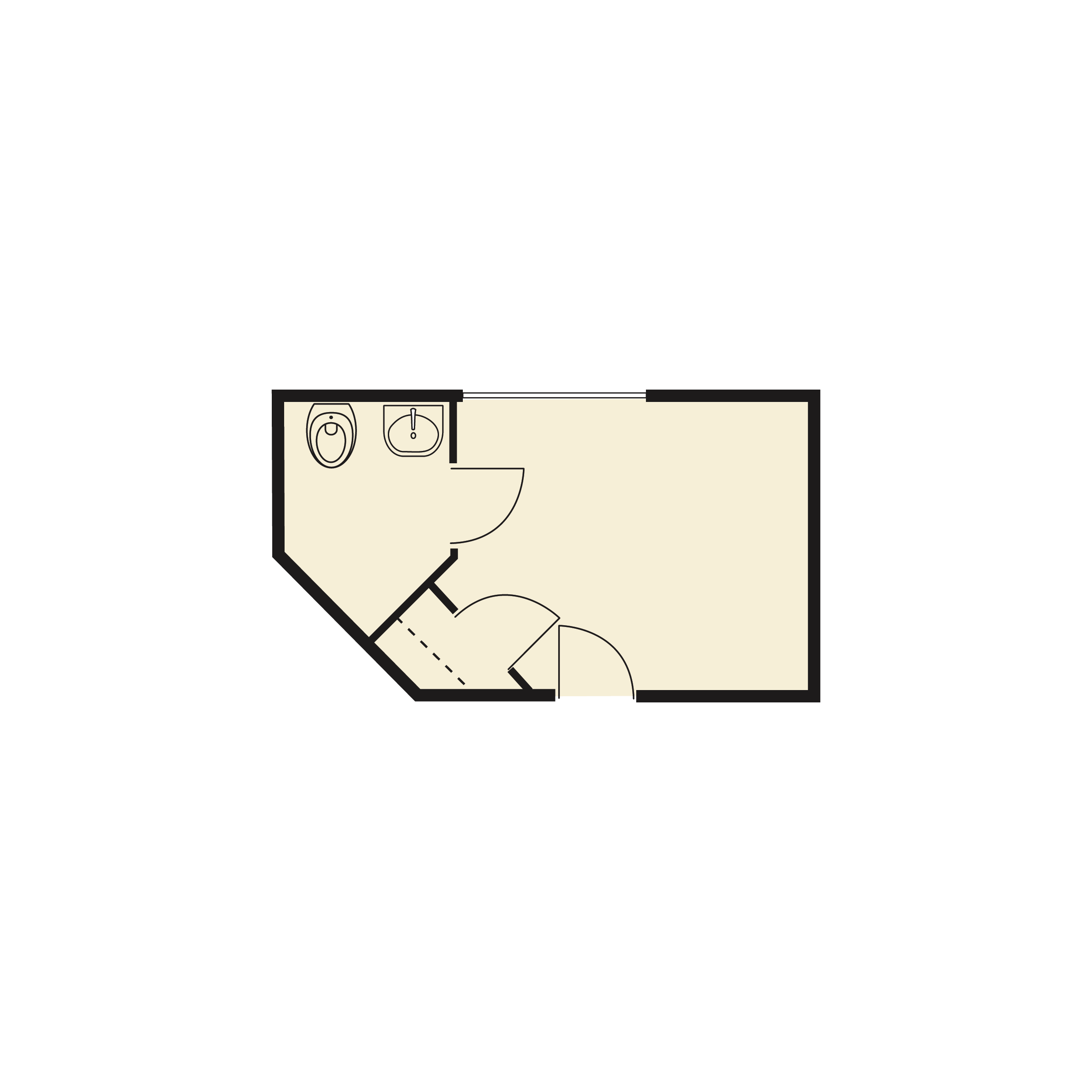 Classic Studio floor plan at Cedar Ridge Place